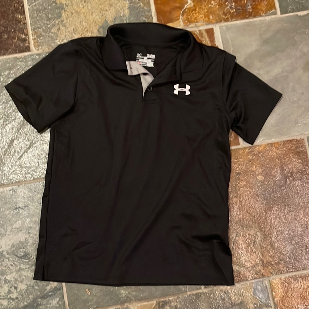Youth large under armor polo